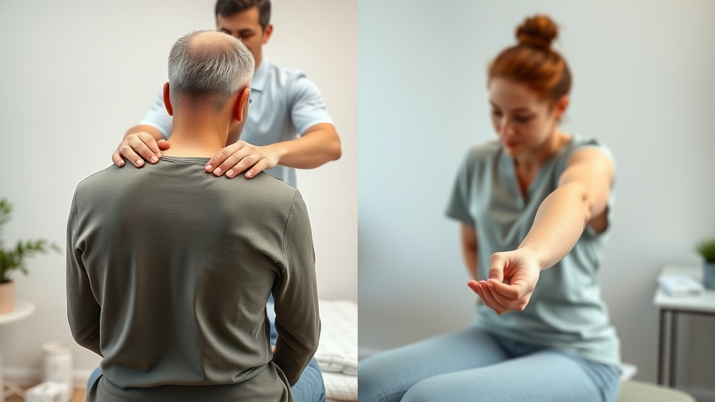 Side by side depiction of trigger point therapy and lymphatic drainage highlighting trigger point therapy trends