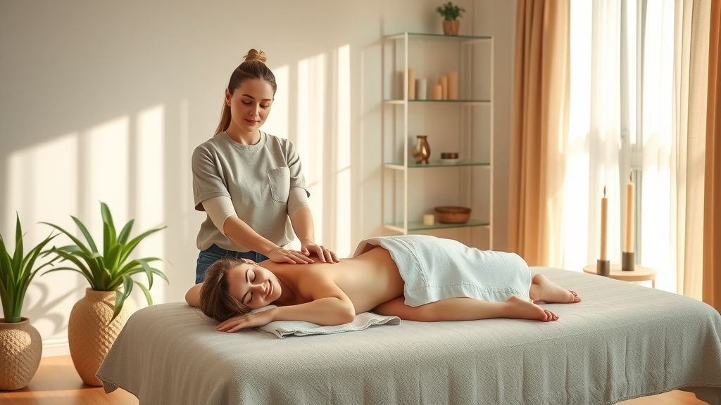 Mobile massage and healing boutique Jacksonville therapist providing in-home relaxation.