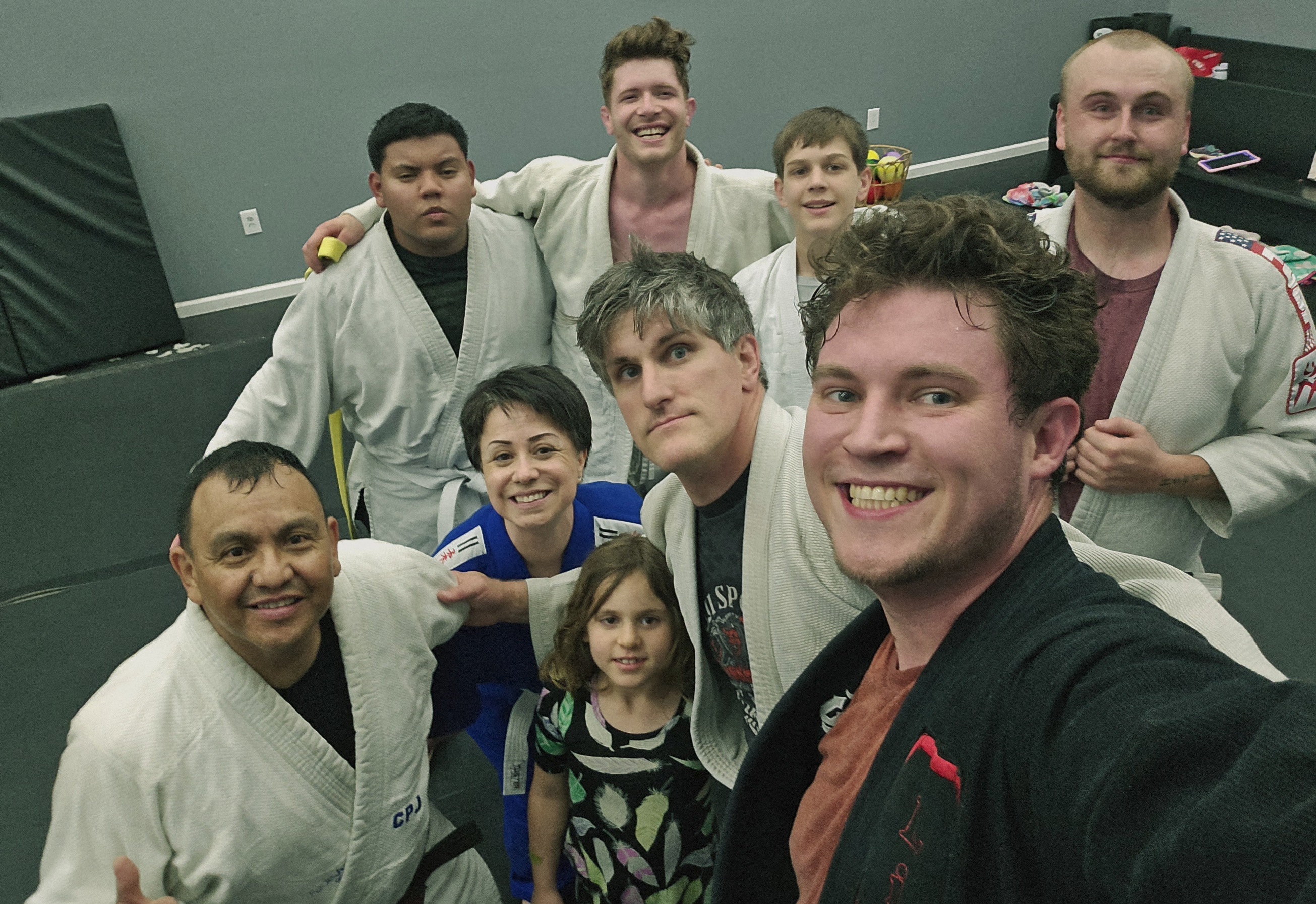 Bulldog Judo Academy training session in the greater Columbia area in South Carolina