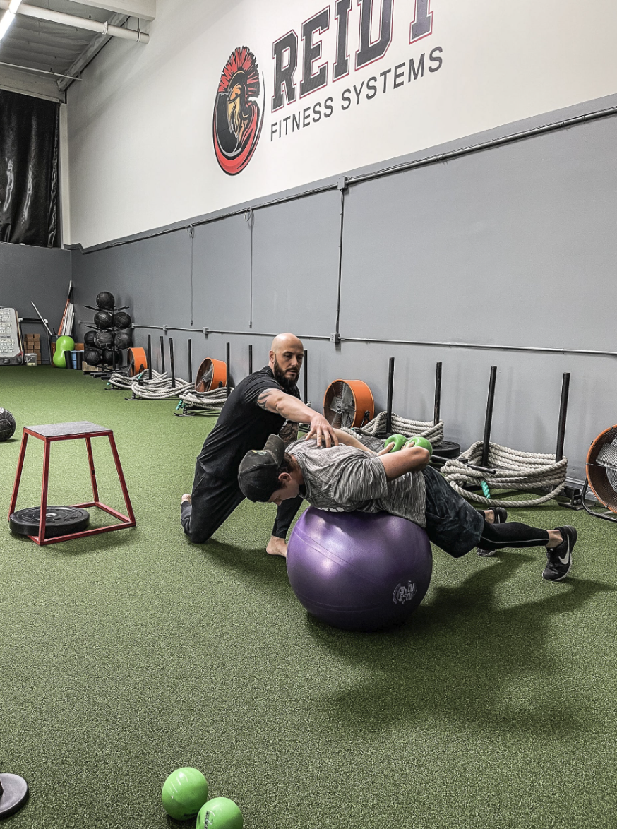 Reidt Fitness Systems baseball performance training environment