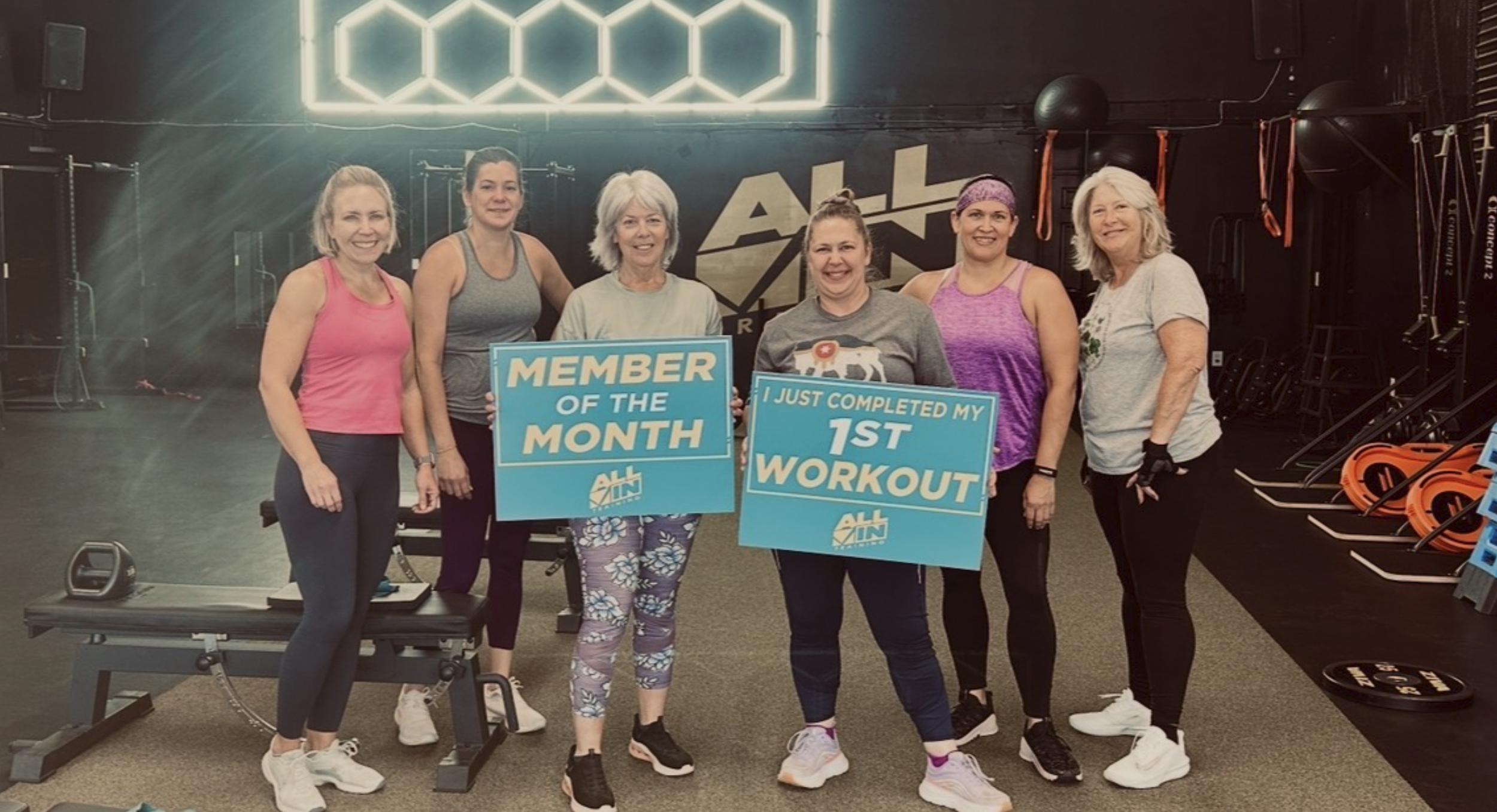 Members training at All In Training in Myrtle Beach South Carolina