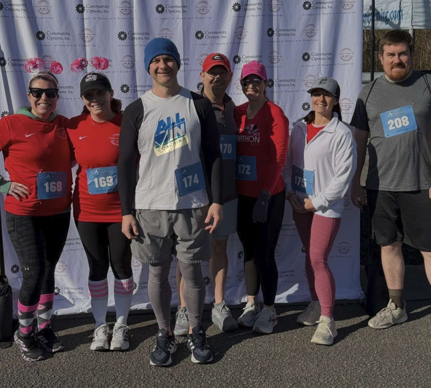 All In Training members at a local community fitness event in South Carolina