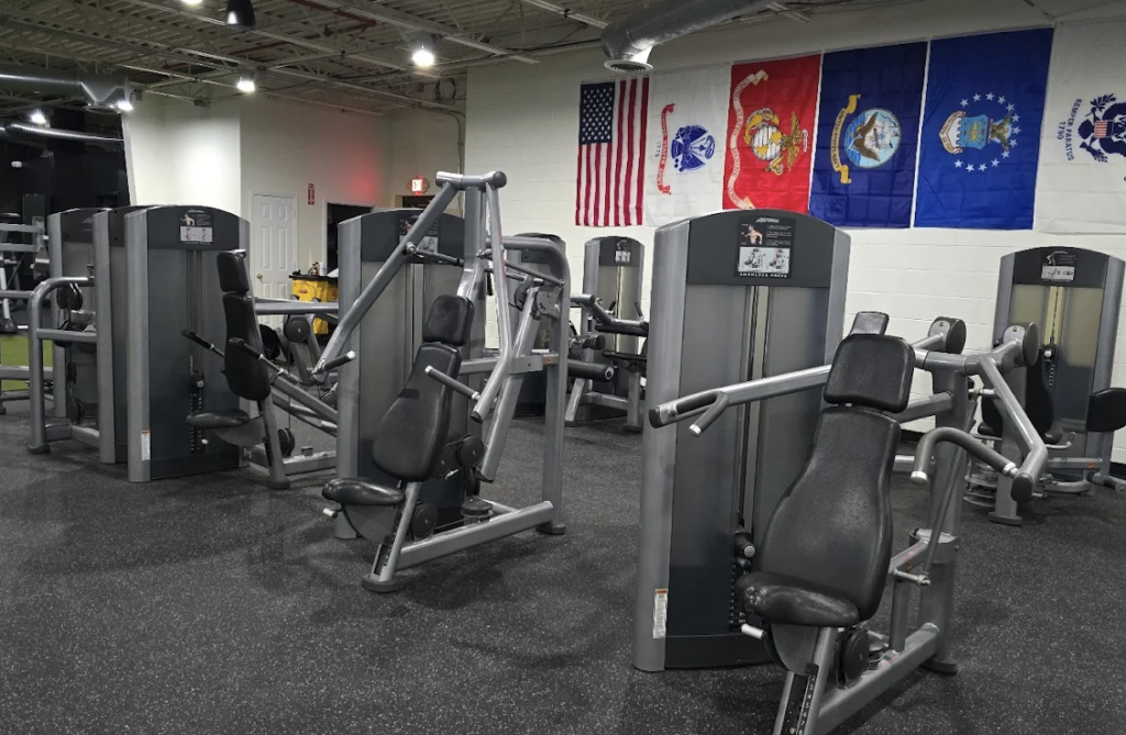 Cardio and training floor at Miller Fitness in North Myrtle Beach