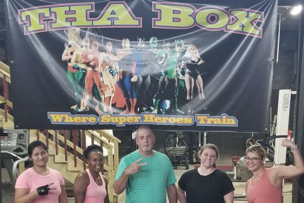 Group photo at ThaBox in Latta South Carolina