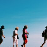 Older adults walking outdoors during leisure-time physical activity