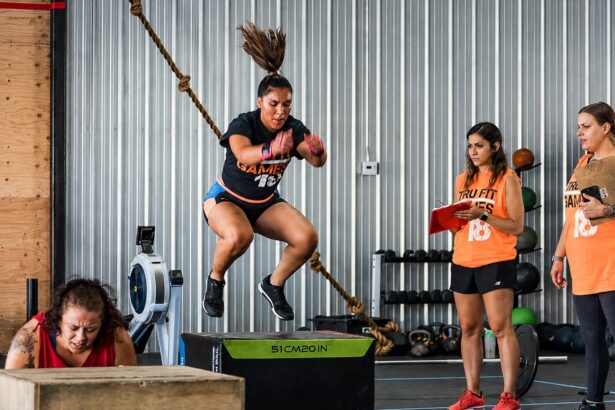 Group training session at Tru Fit Bootcamp in Van Nuys, California