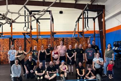 Adventure CrossFit members and families together in the Redding gym