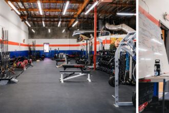 Training environment at The Weight Room strength and conditioning gym in Pleasanton, California