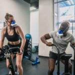 Metabolic gas exchange testing during exercise, the measurement used to find the first ventilatory threshold
