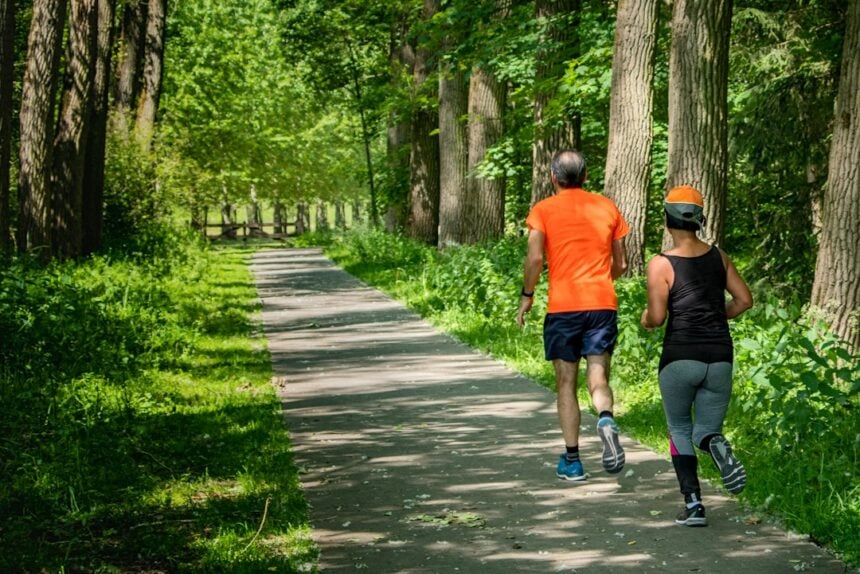Adult running outdoors in a study of activity and pancreatitis risk